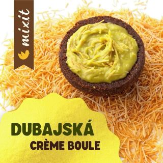 Dubajská Creme Boule od #mixit ❤️😍 Kúpite na ajsi.sk 😇Creme boule, Dubai crunch, lahodný dezert, ktorý kombinuje bohatú...